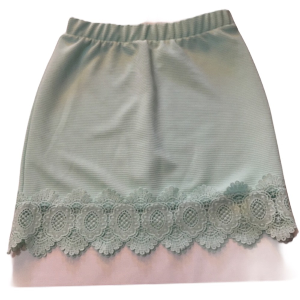 Gracie Green Skirt.